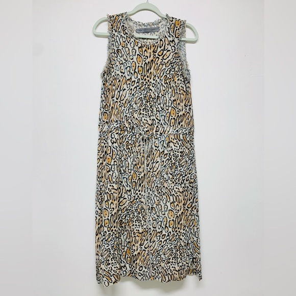 Raquel Allegra Leopard Print Dress - fits like a 4 - Picture 5 of 7